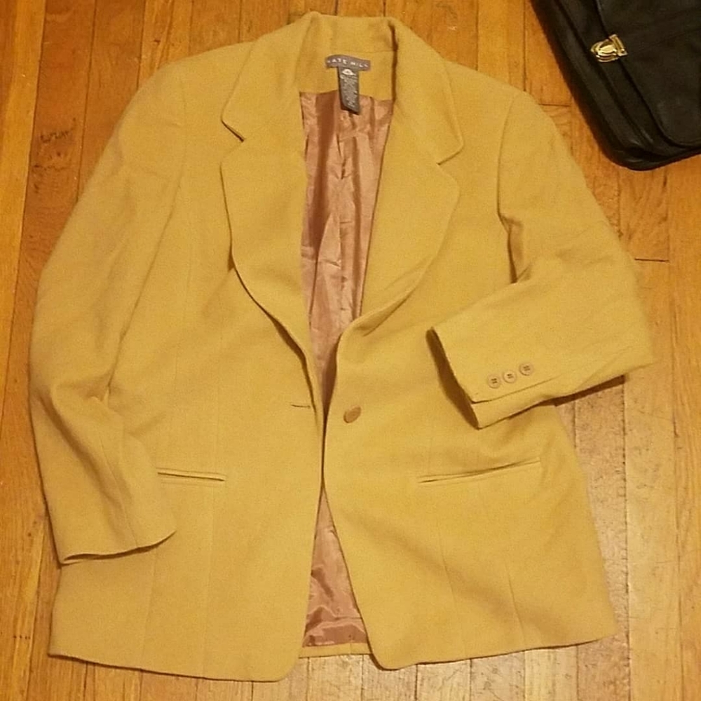 Wool Blend Blazer